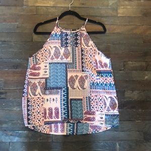 Stitch fix patterned tank top